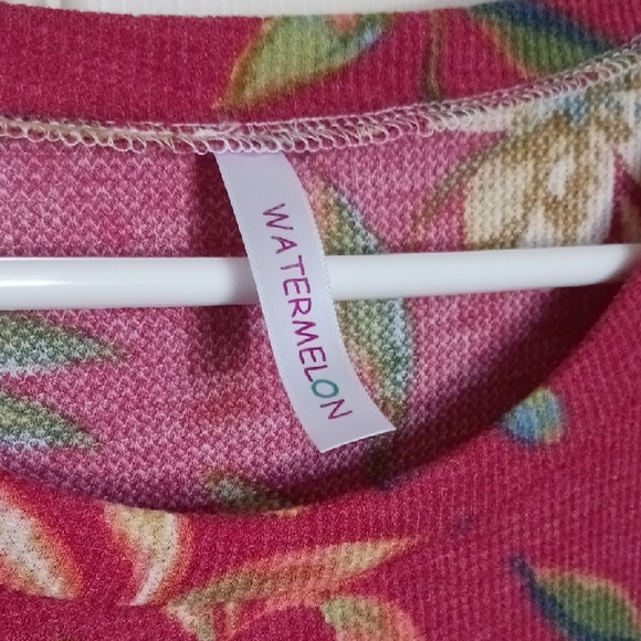 Floral Long Sleeve Dress With Pockets SIZE LARGE - Picture 7 of 11